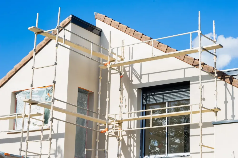 peinture façade de maison